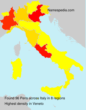 Surname Peris in Italy Surname Peris in Italy