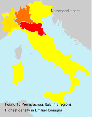 Surname Pernis in Italy Surname Pernis in Italy