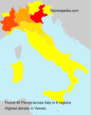 Surname Perolo in Italy Surname Perolo in Italy