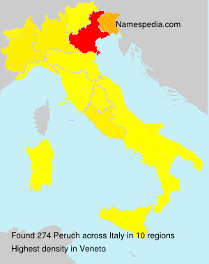 Surname Peruch in Italy Surname Peruch in Italy