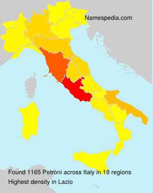 Surname Petroni in Italy Surname Petroni in Italy