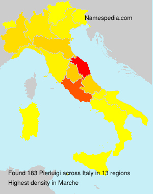 Surname Pierluigi in Italy Surname Pierluigi in Italy