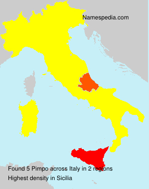 Surname Pimpo in Italy Surname Pimpo in Italy