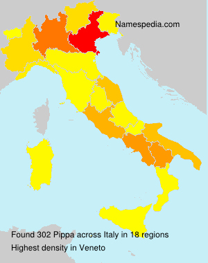 Surname Pippa in Italy Surname Pippa in Italy