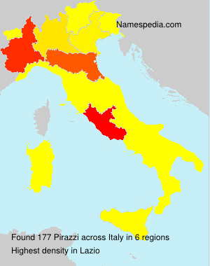 Surname Pirazzi in Italy Surname Pirazzi in Italy