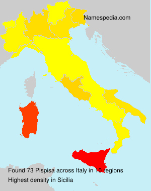 Surname Pispisa in Italy Surname Pispisa in Italy