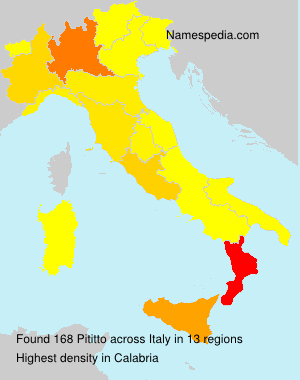 Surname Pititto in Italy Surname Pititto in Italy