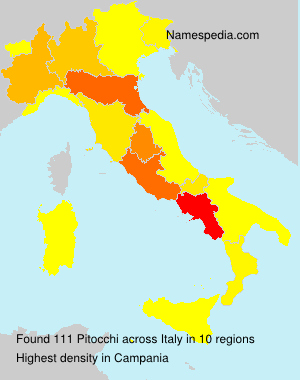 Surname Pitocchi in Italy Surname Pitocchi in Italy