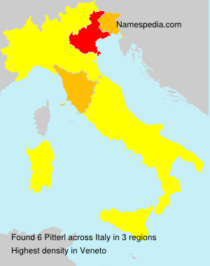 Surname Pitterl in Italy Surname Pitterl in Italy