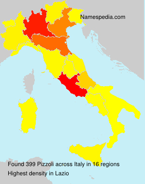 Surname Pizzoli in Italy Surname Pizzoli in Italy
