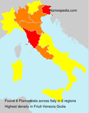 Surname Plamadeala in Italy Surname Plamadeala in Italy
