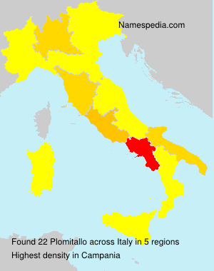 Surname Plomitallo in Italy Surname Plomitallo in Italy
