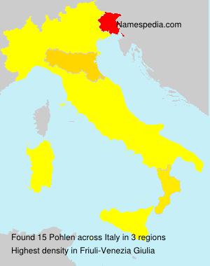 Surname Pohlen in Italy Surname Pohlen in Italy