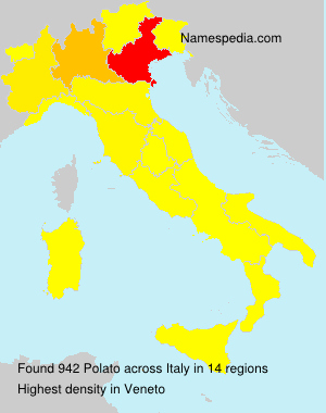 Surname Polato in Italy Surname Polato in Italy