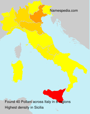 Surname Pollani in Italy Surname Pollani in Italy