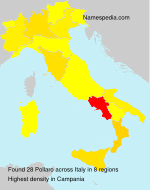Surname Pollaro in Italy Surname Pollaro in Italy