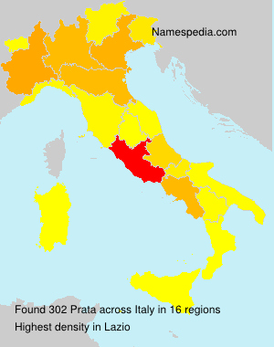 Surname Prata in Italy Surname Prata in Italy