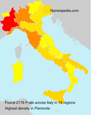 Surname Prato in Italy Surname Prato in Italy