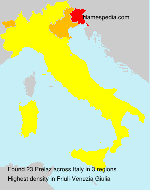 Surname Prelaz in Italy Surname Prelaz in Italy