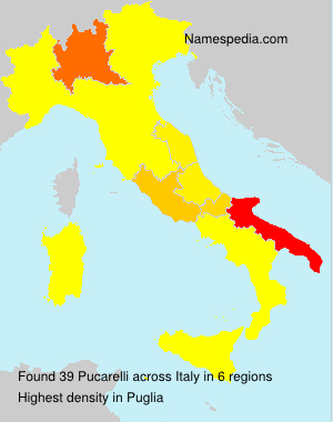 Surname Pucarelli in Italy Surname Pucarelli in Italy
