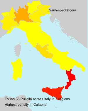 Surname Pullella in Italy Surname Pullella in Italy