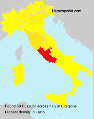 Surname Puzzuoli in Italy Surname Puzzuoli in Italy