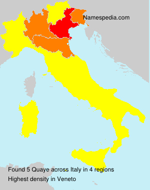 Surname Quaye in Italy Surname Quaye in Italy