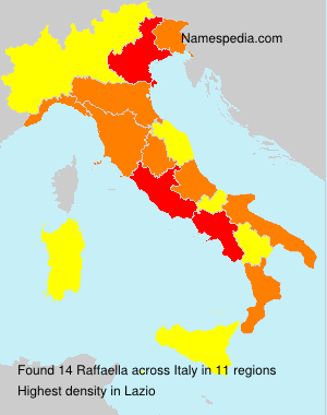 Surname Raffaella in Italy Surname Raffaella in Italy