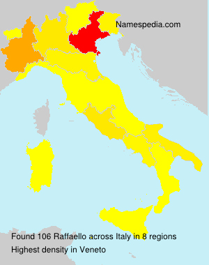 Surname Raffaello in Italy Surname Raffaello in Italy