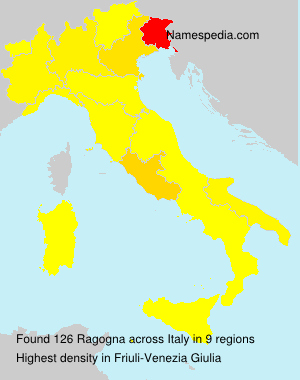 Surname Ragogna in Italy Surname Ragogna in Italy