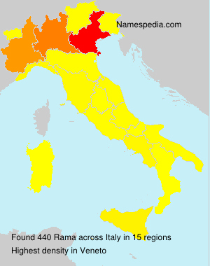 Surname Rama in Italy Surname Rama in Italy