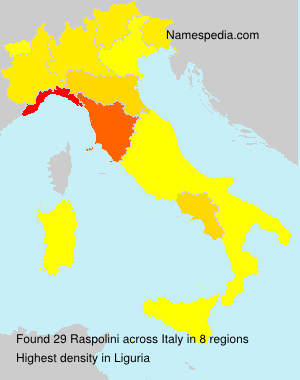 Surname Raspolini in Italy Surname Raspolini in Italy