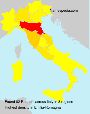 Surname Rasponi in Italy Surname Rasponi in Italy