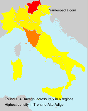 Surname Ravagni in Italy