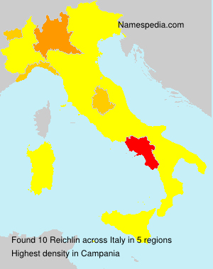 Surname Reichlin in Italy Surname Reichlin in Italy