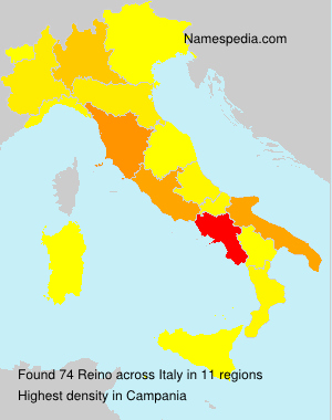Surname Reino in Italy Surname Reino in Italy