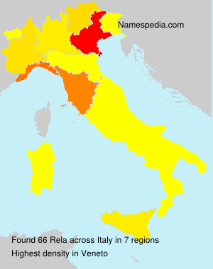 Surname Rela in Italy Surname Rela in Italy