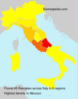 Surname Restaneo in Italy Surname Restaneo in Italy