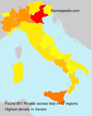 Surname Rinaldo in Italy Surname Rinaldo in Italy