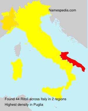 Surname Ritoli in Italy Surname Ritoli in Italy