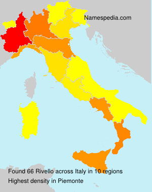 Surname Rivello in Italy Surname Rivello in Italy