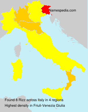 Surname Rizz in Italy Surname Rizz in Italy