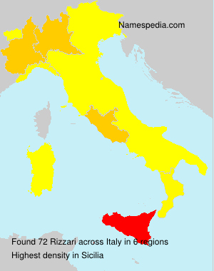 Surname Rizzari in Italy Surname Rizzari in Italy