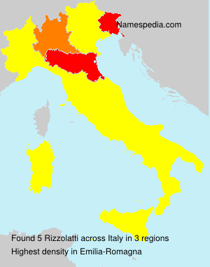 Surname Rizzolatti in Italy Surname Rizzolatti in Italy