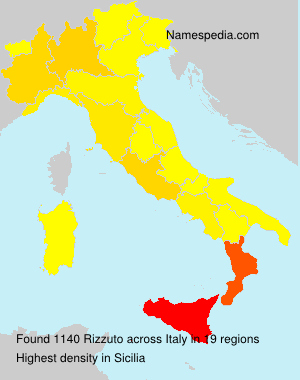 Surname Rizzuto in Italy Surname Rizzuto in Italy