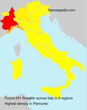 Surname Robaldo in Italy Surname Robaldo in Italy
