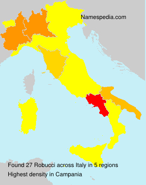 Surname Robucci in Italy Surname Robucci in Italy