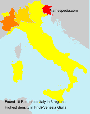 Surname Rot in Italy Surname Rot in Italy