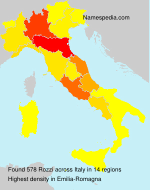 Surname Rozzi in Italy Surname Rozzi in Italy