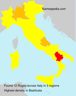 Surname Rugilo in Italy Surname Rugilo in Italy